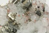 Hematite Quartz, Chalcopyrite and Pyrite Association - China #205542-3